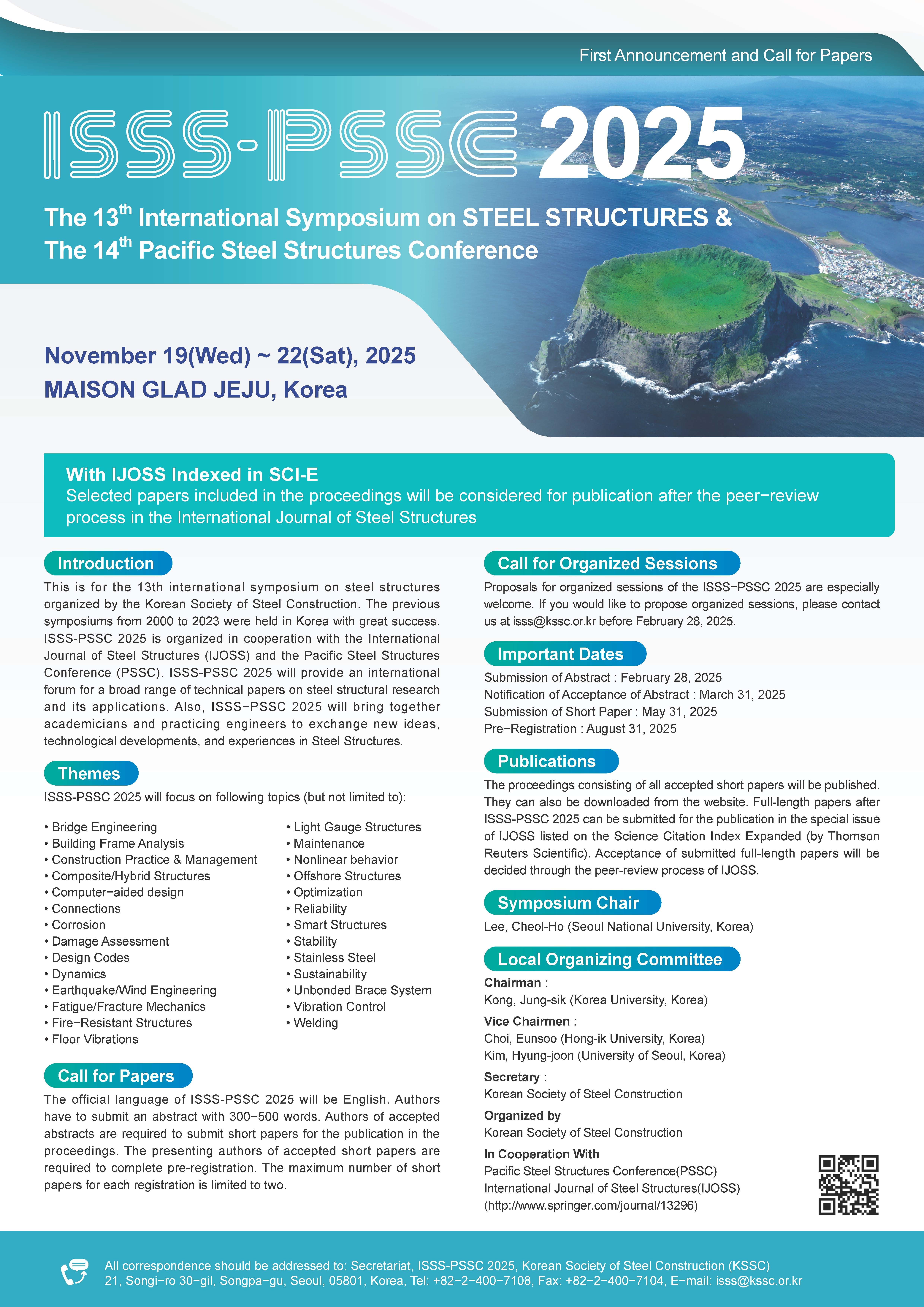 ISSS-PSSC 2025 CFP12